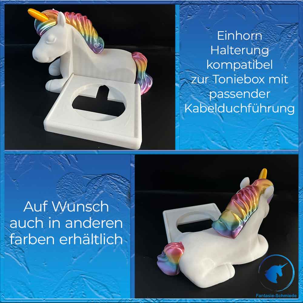 Einhorn Halterung für die Toniebox