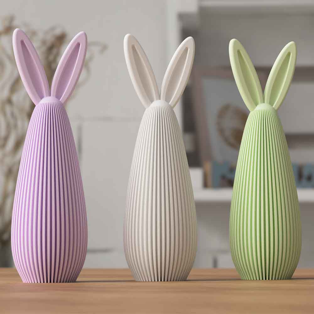 SPARSET Osterhase Dekoration - moderne Osterhasen - Minimalistisch