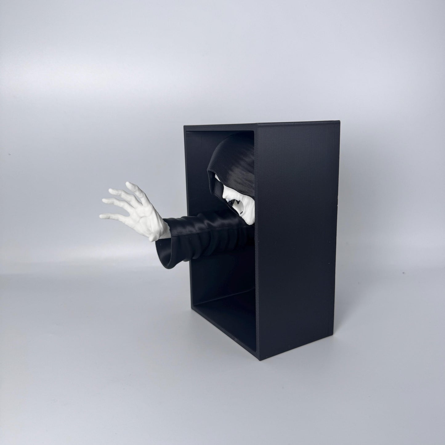 Void Reaper Book Nook - Gothic Bücherregal Einsatz mit Sensenmann
