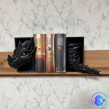 Drachen Book Nook – Magische 3D Bücherecke für dein Bücherregal