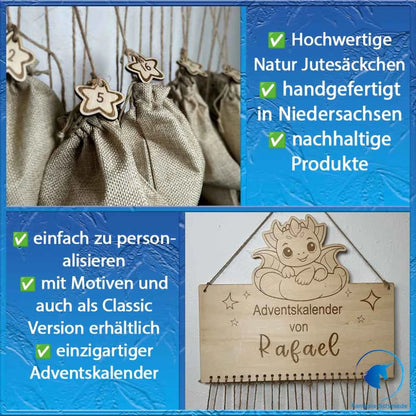 Adventskalender zum selbst befüllen