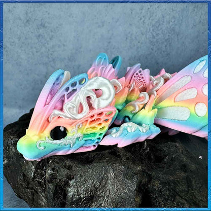 Baby Schmetterlingsdrache - Märchenhafter Regenbogen