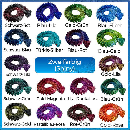 Bewegliche Drachenschlange - Klapperschlange - Busch Viper 3D