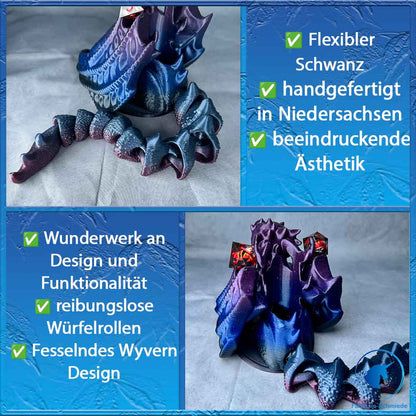 Wyvern Würfelturm – Dynamische Rollkraft für dein Gaming