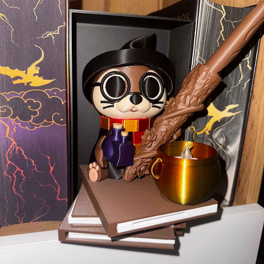 Magier Otter Book Nook – Magischer Regal Einsatz