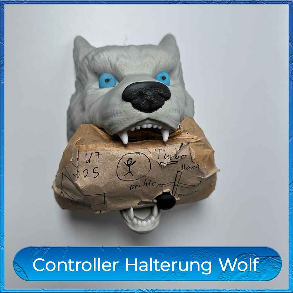 Wolf Controller Controller Halterung Wolf – Fantasie-Schmiede
