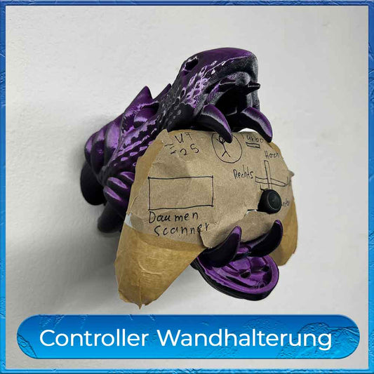 Controller Wandhalterung Drachenkopf