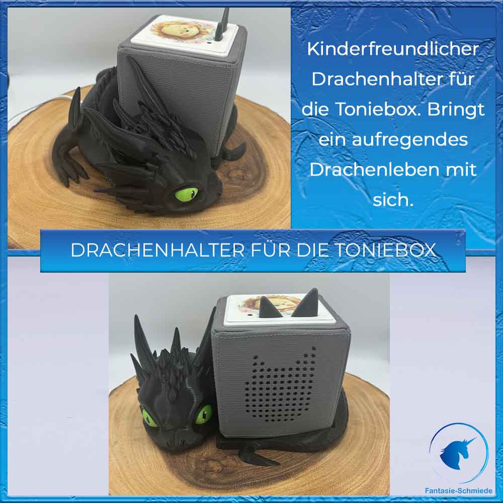 Drachenhalterung für die Toniebox