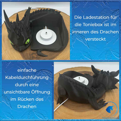 Drachenhalterung für die Toniebox