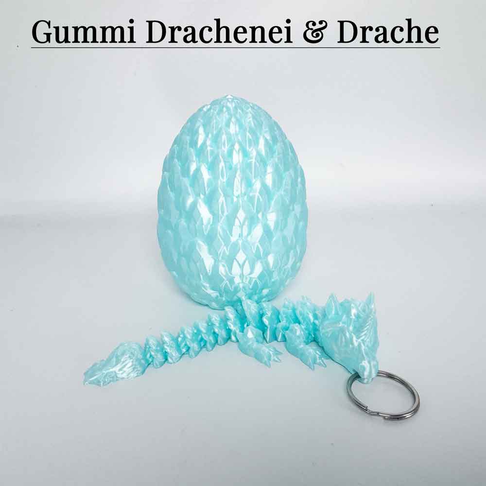 Flexibler Gummi Babydrache