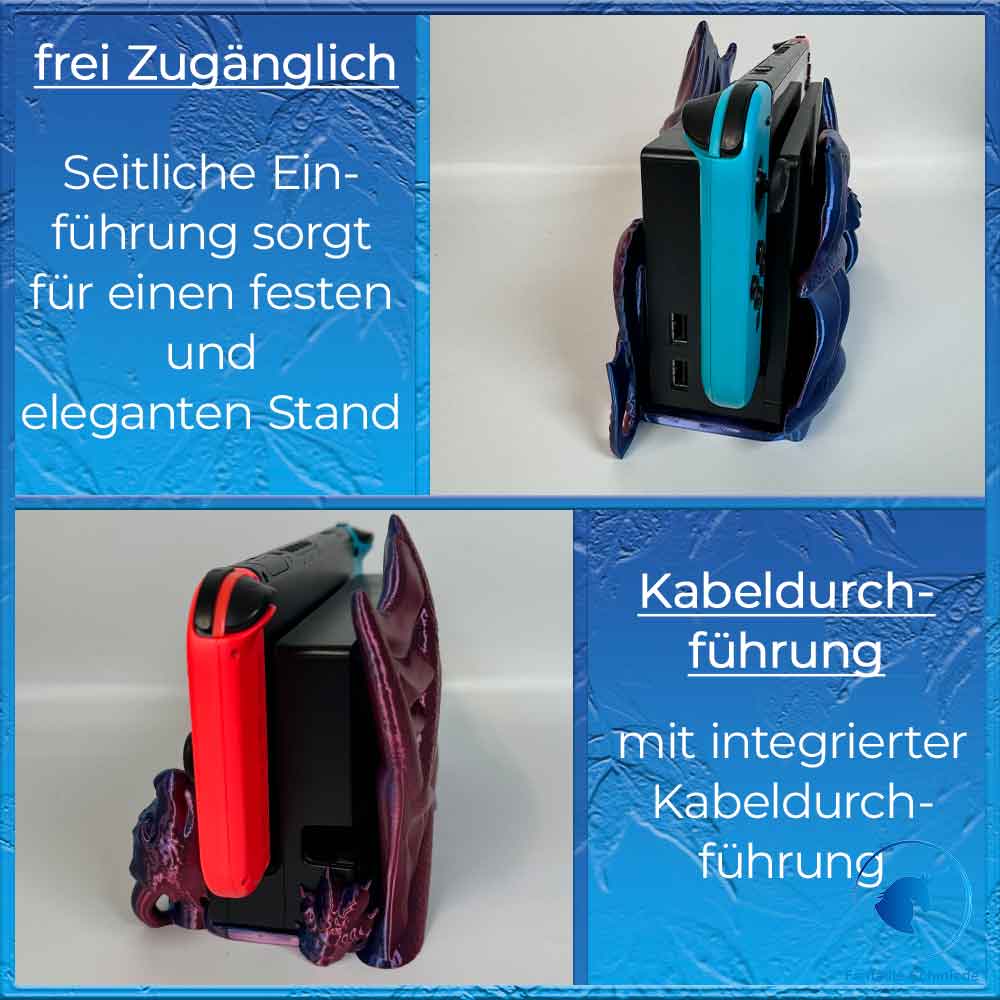 Switch Halterung Drache