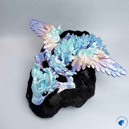 Beweglicher Baby Mond Drache mit Flügel