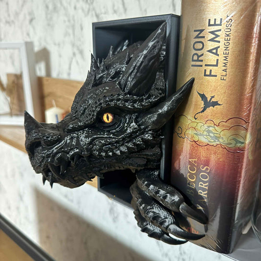 Drachen Book Nook – Magische 3D Bücherecke für dein Bücherregal