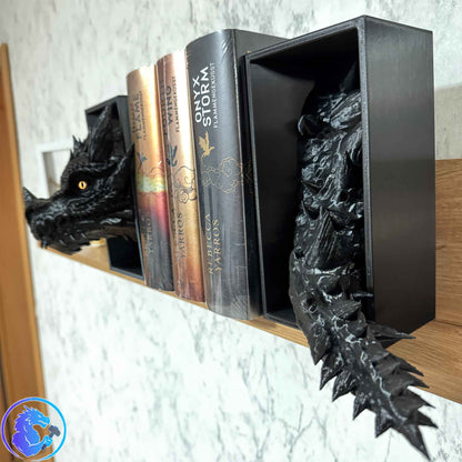 Drachen Book Nook – Magische 3D Bücherecke für dein Bücherregal