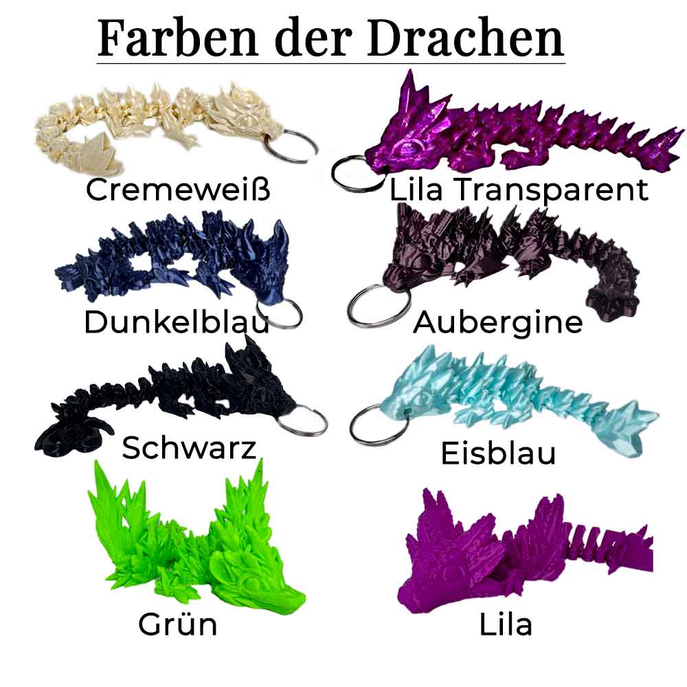 Flexibler Gummi Babydrache