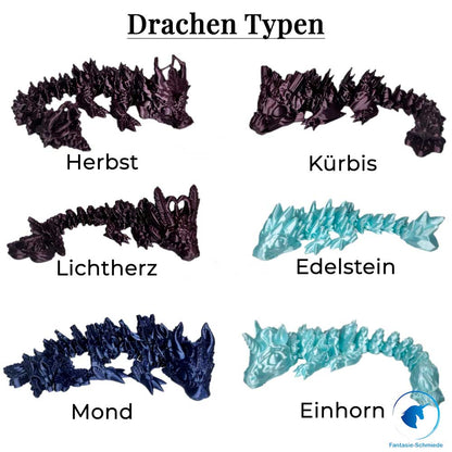 Flexibler Gummi Babydrache