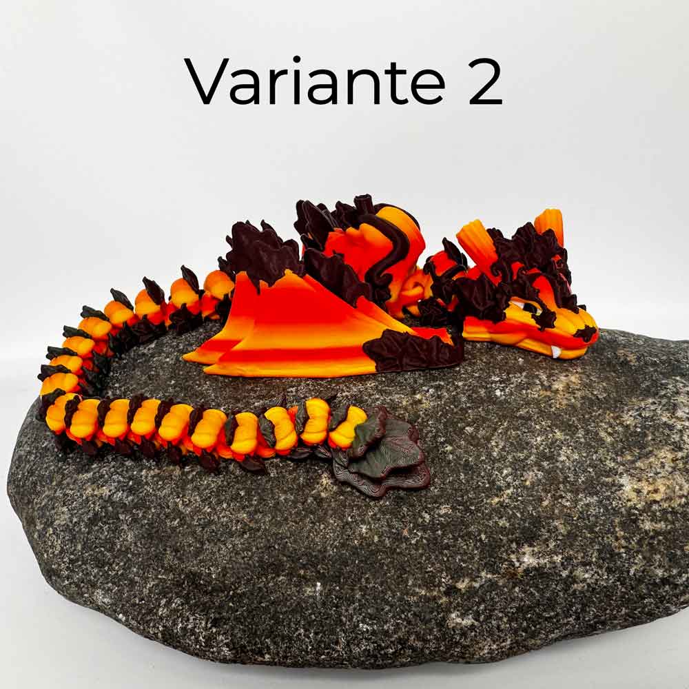 flexibler Kuerbisdrache