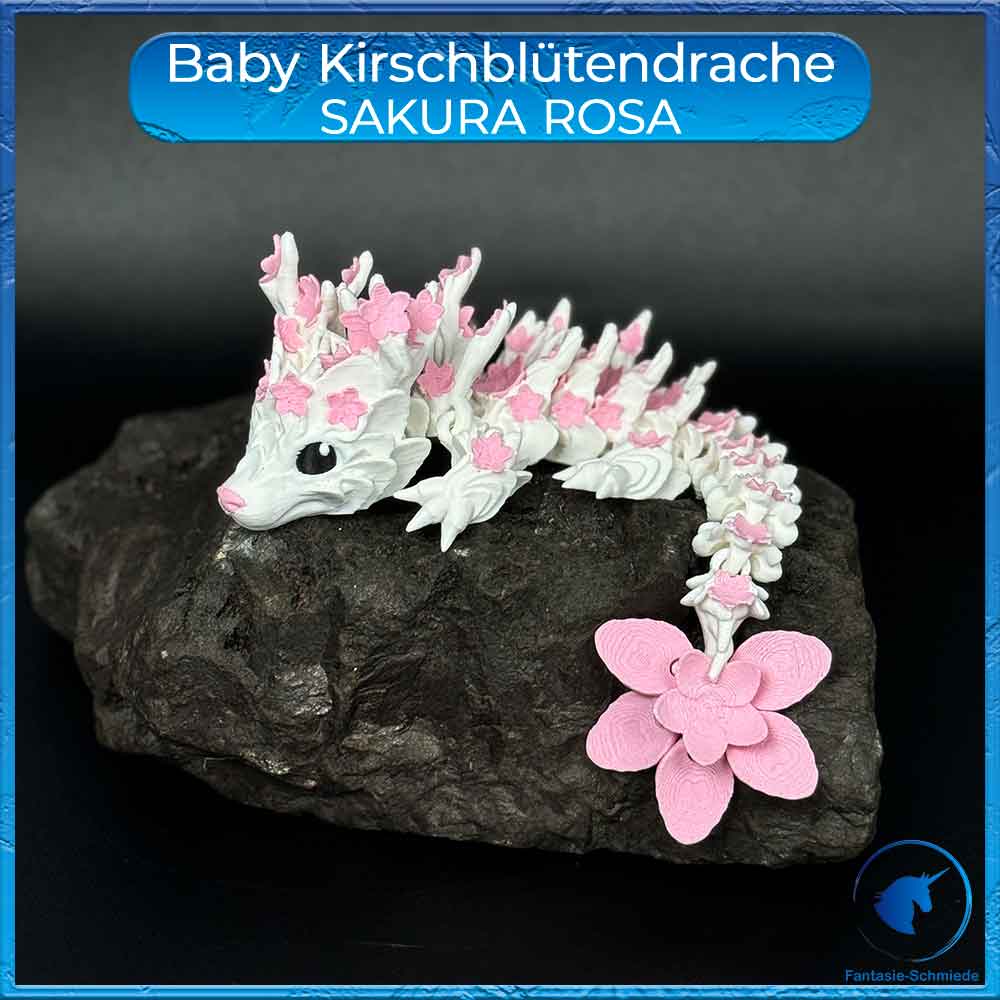 Kirschblütendrache Baby - Sakura Rosa