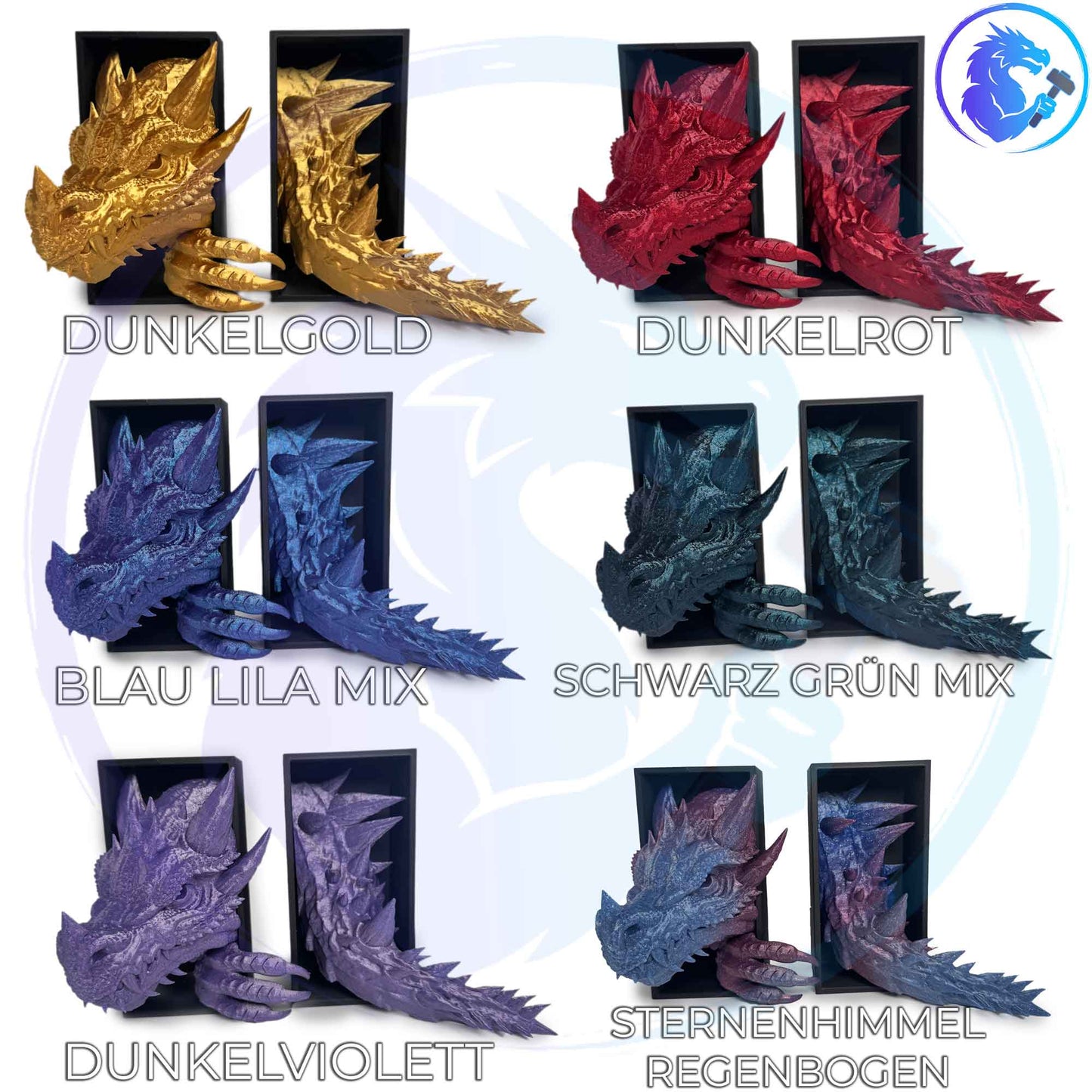 Drachen Book Nook – Magische 3D Bücherecke für dein Bücherregal